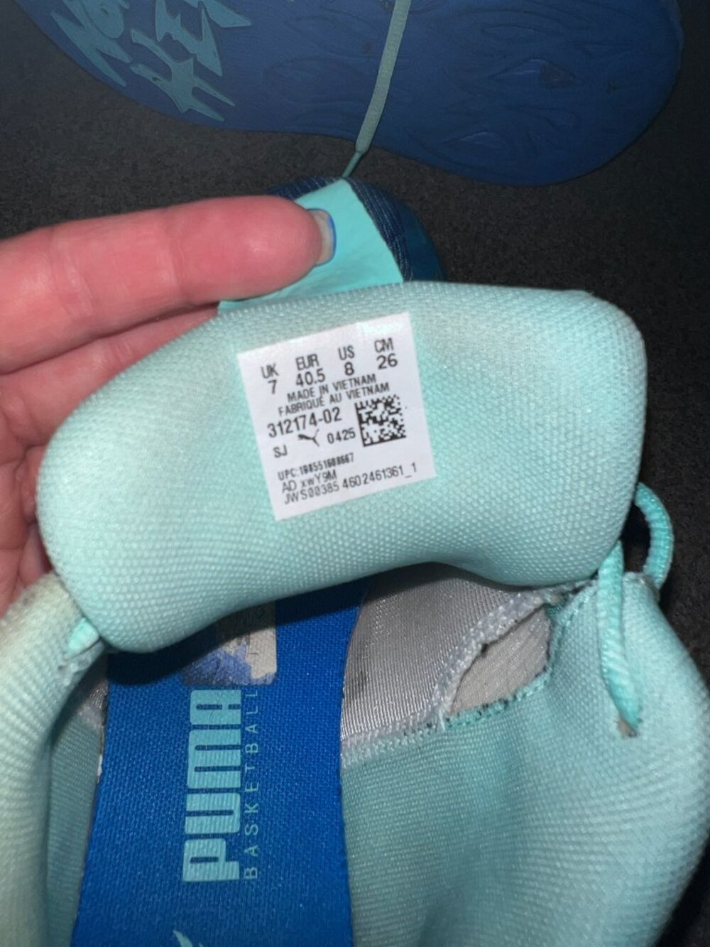 PUMA Kids Boys X Lamelo Ball Mb.04 Lo Team Basketball Sneakers Shoes - Blue US 8 - Picture 7 of 8